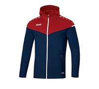 JAKO Champ 2.0 - Felpa con cappuccio, da uomo, taglia L, colore: rosso