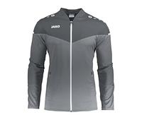JAKO Champ 2.0 - Giacca da esposizione unisex per bambini, Unisex - Bambini, Giacca di presentazione., 9820, Grigio pietra/antracite chiaro, 152