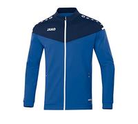 JAKO Champ 2.0, Giacca in Poliestere Unisex-Bambini e Ragazzi, Blu Royal/Blu Marino, 128