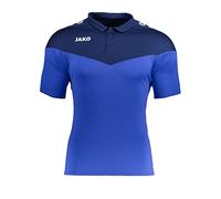 JAKO Champ 2.0 - Polo da Uomo, Uomo, Polo, 6320, Blu Royal/Blu Marino, M