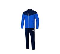 JAKO Champ 2.0, Tuta di rappresentanza Unisex-Bambini e Ragazzi, Blu Royal/Blu Marino, 164