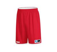 JAKO Change 2.0, Pantaloncini reversibili. Uomo, Rosso/Bianco, S