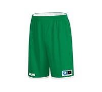 JAKO Change 2.0, Pantaloncini reversibili. Uomo, Sport Verde/Bianco, XXL