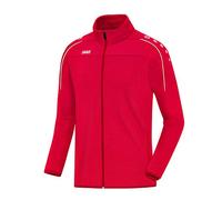 Jako, Classico Giacca da Allenamento con Cerniera endem RV, Bambini, Trainingsjacke Classico, Rot, 128