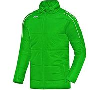 JAKO Classico - Giacca da coach da adulto, Uomo, Giacca da coach, 7150, Verde sportivo, M