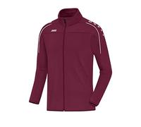 JAKO Classico - Giacca da donna per il tempo libero, Donna, 9850, bordeaux, 44