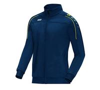 Jako Classico Giacca in Poliestere, Uomo, Classico, Nightblue/Citro, 3XL