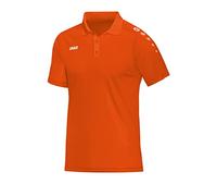 JAKO Classico, Polo Uomo, Arancione Fluo, XXL