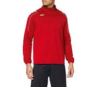 Jako Classico, Ziptop Mens, Rosso, Taglia 3XL
