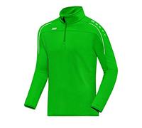 Jako Classico, Ziptop Unisex-Child, Verde, Taglia 128