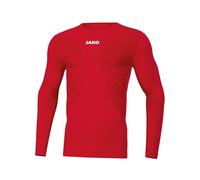 JAKO Comfort 2.0, Maniche Lunghe. Bambini, Rosso Sportivo, XXXS