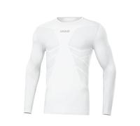 JAKO Comfort 2.0, Maniche Lunghe. Uomo, Bianco, XL