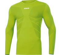 Jako Comfort 2.0, Maniche Lunghe. Uomo, Verde Fluo, L