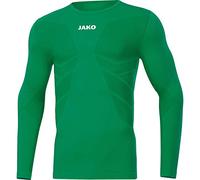 Jako Comfort 2.0, Maniche Lunghe. Uomo, Verde Sportivo, M