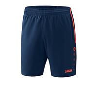 JAKO Competition 2.0, Pantaloncini Unisex, Navy/Flame, 128