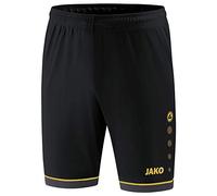 JAKO Competition 2.0, Pantaloni Sportivi Uomo, Nero/Oro, S
