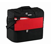 Jako Competition 2.0, Set di asaiugamani Bambini, Schwarz/Rot, 45x30x42 cm