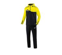 JAKO Competition 2.0 - Tuta da Donna con Cappuccio, Donna, M9618, Nero/Giallo Fluo, 38