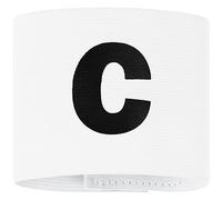 JAKO Fascia da Capitano Classico, Bracciale Gioventù Unisex, Bianco, 1