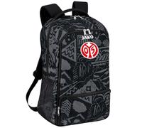Jako FSV Mainz 05 Zaino Tropicana Nero M05 Zaino Daybag ca.47x30x13cm