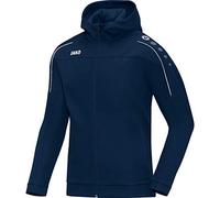 Jako, Giacca con Cappuccio Classico Basic, Uomo, Classico, Marine, L
