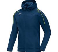 Jako, Giacca con Cappuccio Classico Basic, Uomo, Classico, Nightblue/Citro, L