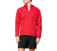 Jako, Giacca con Cappuccio Classico Basic, Uomo, Classico, Rot, 4XL