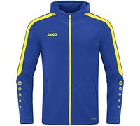 JAKO Giacca con Cappuccio Power, Royal/Limone, L Uomo