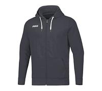 JAKO Giacca con cappuccio unisex per bambini, Unisex - Bambini, Con cappuccio, 6865, antracite., 164