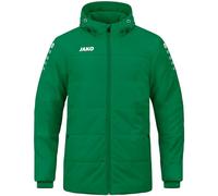 JAKO Giacca con cappuccio Coach Team Verde Sportivo M Uomo