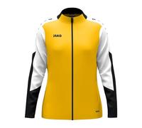 JAKO Giacca da donna in poliestere Dynamic, giallo/bianco/nero, XL