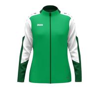 JAKO Giacca da donna in poliestere Dynamic, verde/bianco/verde scuro, S