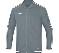 JAKO - Giacca da donna Striker 2.0, Donna, 9819, steingrau/Weiß, 38