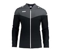 JAKO Giacca da presentazione unisex per bambini Champ 2.0, Unisex - Bambini, Giacca di presentazione., 9820, nero/antracite, 140