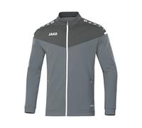 JAKO Giacca da uomo Champ 2.0 in poliestere, Uomo, Giacca in poliestere., 9320, Grigio pietra/antracite chiaro, S