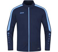 JAKO Maglia a Maniche Corte Power Portiere, Blu Cielo/Navy, M Unisex-Adulto