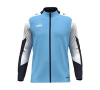 JAKO Giacca in poliestere Dynamic, blu skyblue/bianco/blu marino, 128