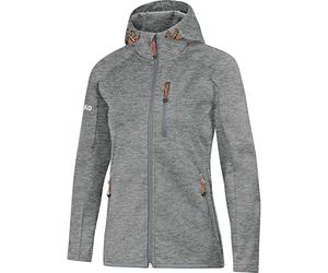 JAKO, giacca softshell leggera da donna, Donna, 7605, grigio mélange, 44