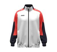JAKO Giacca unisex Dynamic, bianco/corallo/blu marino, S