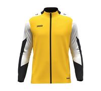 JAKO Giacca unisex in poliestere Dynamic, giallo/bianco/nero, L