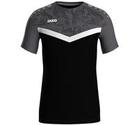 JAKO Maglietta Iconic, Nero/Antracite, S Uomo