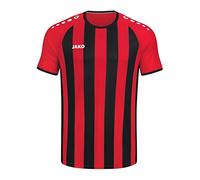 JAKO Inter Maglia da Calcio KA, Rosso Sportivo/Nero, L Uomo