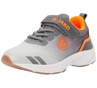 JAKO J-Ni Cise Ev, Scarpe da Ginnastica per Ambienti Interni, Vapor Grey Neon Orange, 36 EU