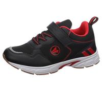 JAKO J-Ni Field Ev, Scarpa Sportiva, Jet Black Fiery Red, 37 EU