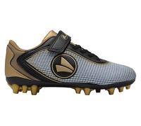 JAKO J-SFG Course Ev, Scarpe da Calcio, Jet Black Rich Gold, 32 EU