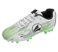 JAKO J-SFG Stepover, Scarpe da Calcio, White Neon Green, 35 EU