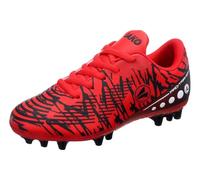 JAKO J-SFG Take, Scarpe da Calcio, Fiery Red Jet Black, 31 EU