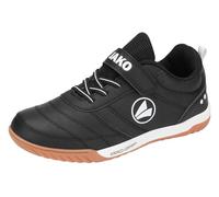 JAKO J-Sh Pass Ev, Scarpe da Ginnastica per Ambienti Interni, Jet Black White, 38 EU