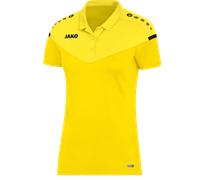 JAKO Polo Champ 2.0 6320D-003 Maglia funzionale Giallo/Nero Donna Taglia 36