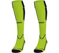 JAKO Lazio Calzettoni, Verde Fluo/Nero, 39-42 Unisex-Adulto